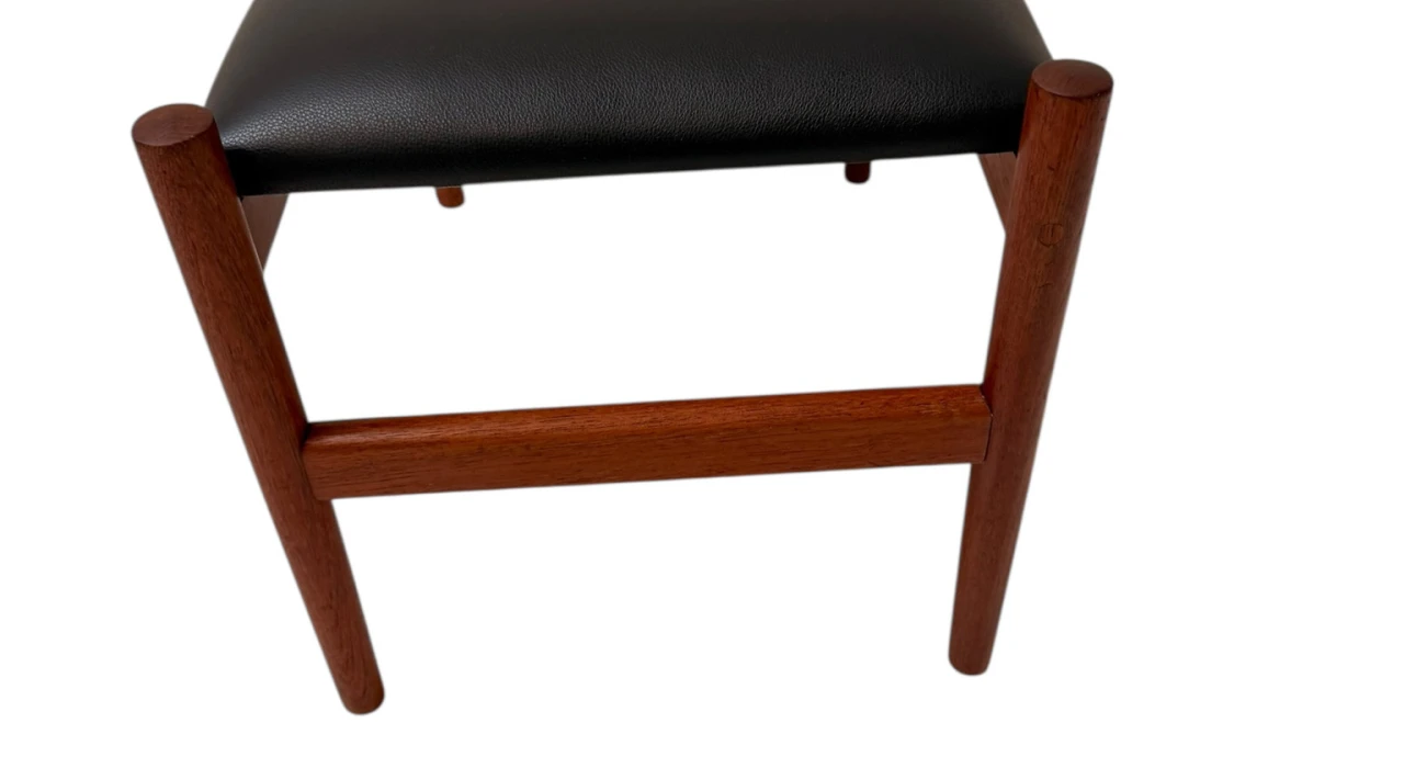 Mid-Century Modern Stool by Hugo Frandsen for Spøttrup Møbler, 1960s